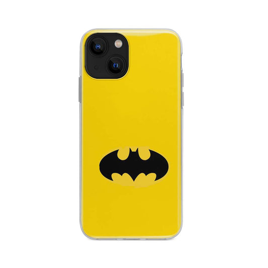 Buy Batman In Yellow Soft Silicon Mobile Back Cover Online