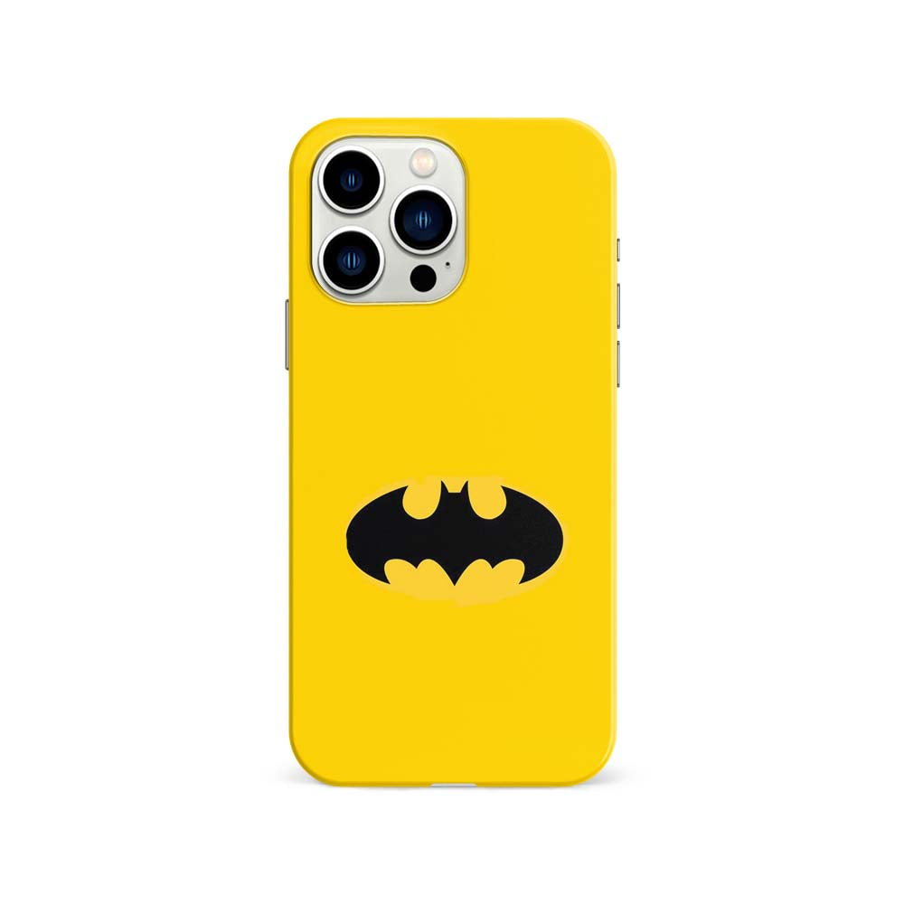 Buy Batman In Yellow Hard Back Mobile Phone Case Cover Online