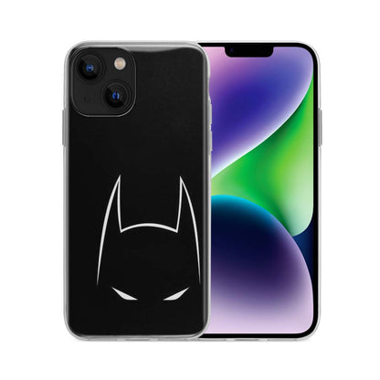 Buy Batman Black Soft Silicon Mobile Back Cover Online