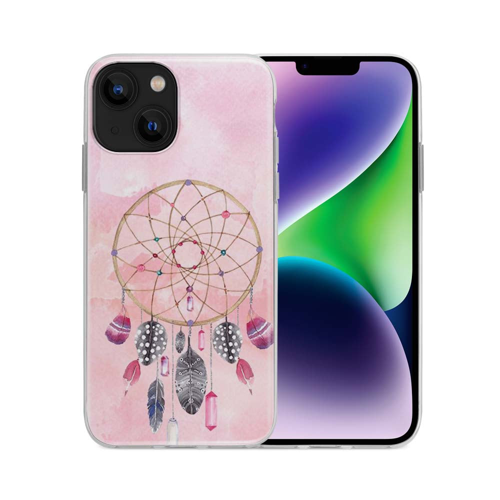 Buy Pink Dream Catcher Soft Silicon Mobile Back Cover Online