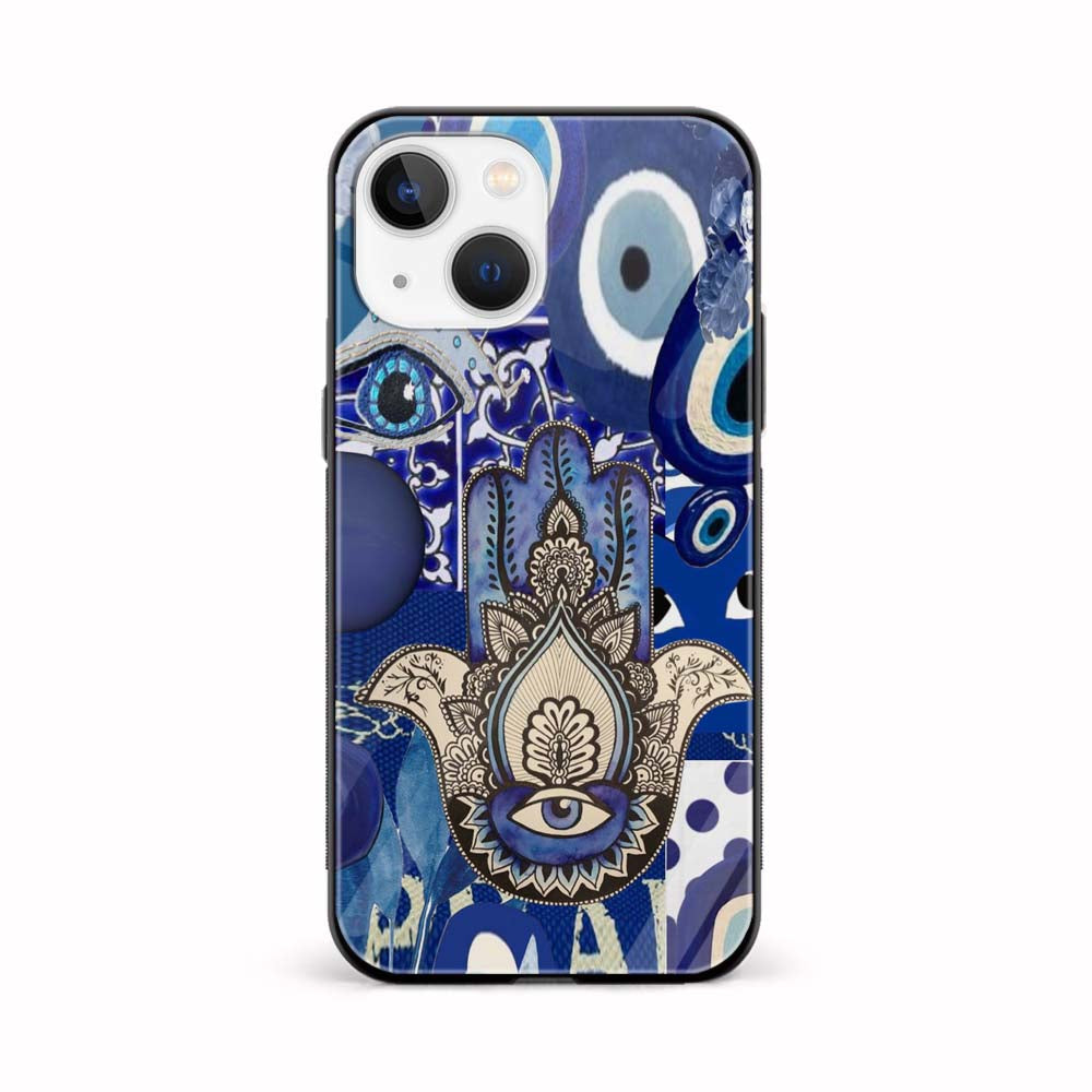 Buy Blue Eye Glass Back Phone Case/Cover Online