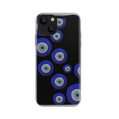 Buy Black Blue Eye Soft Silicon Mobile Back Cover Online