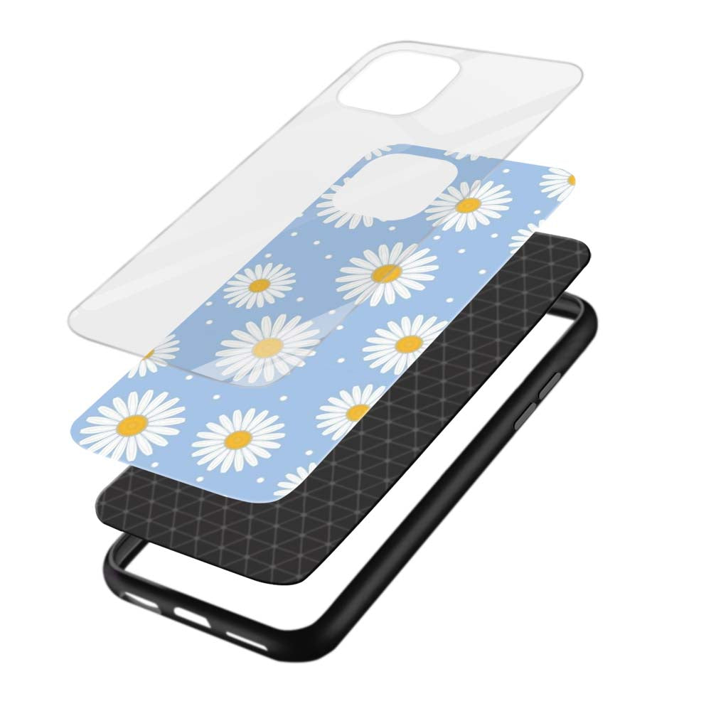Buy Sunflower Glass Back Phone Case/Cover Online