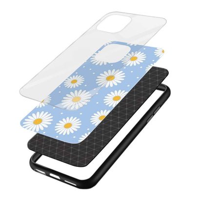 Buy Sunflower Glass Back Phone Case/Cover Online