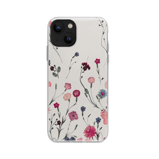 Buy Colourful Flower Soft Silicon Mobile Back Cover Online