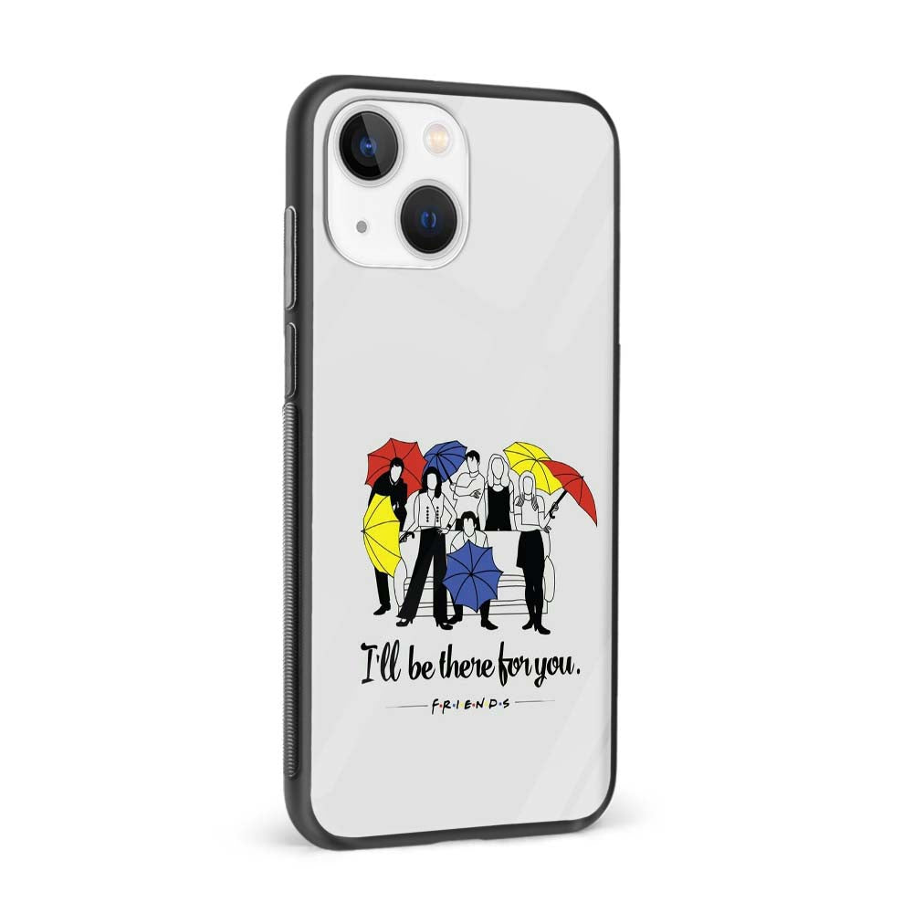 Buy I Will Be There For You Friends Glass Back Phone Case/Cover Online