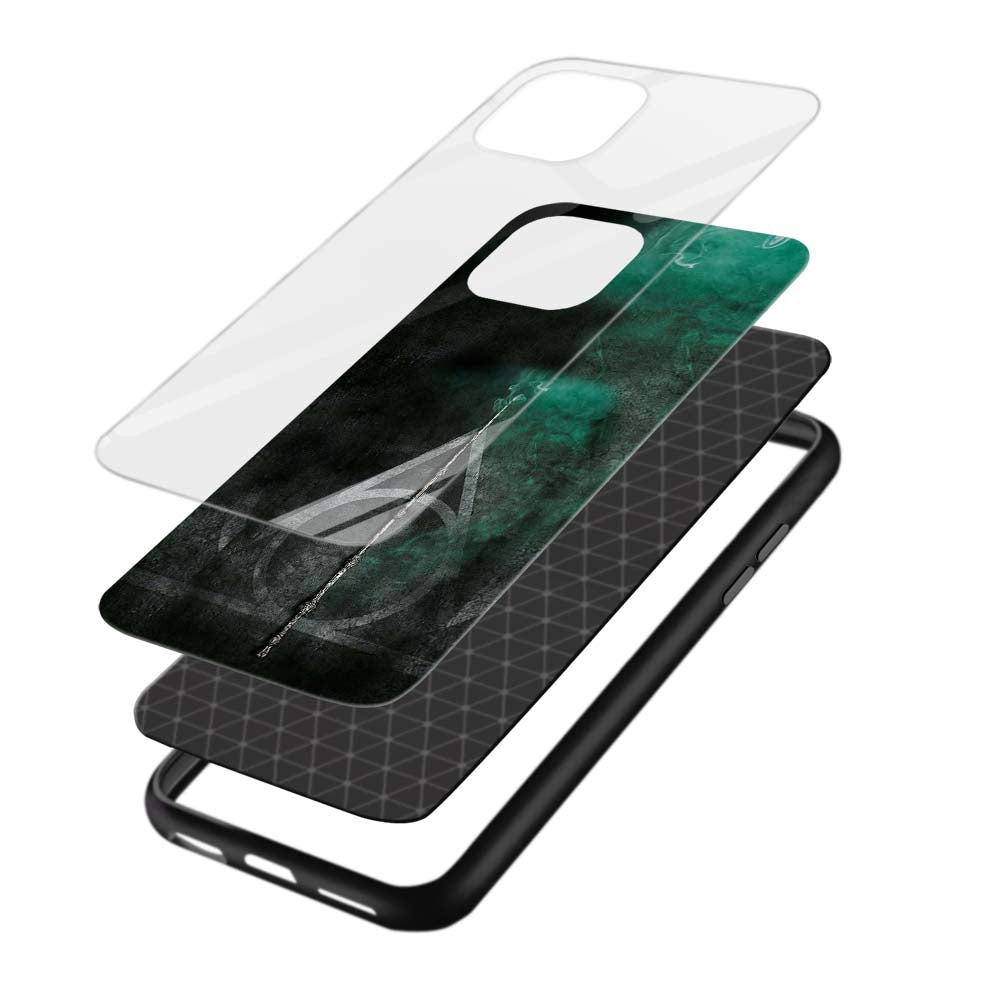 Buy Symbol Of Harry Potter Glass Back Phone Case/Cover Online