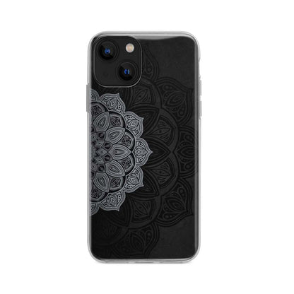 Buy Left Side Mandala Soft Silicon Mobile Back Cover Online