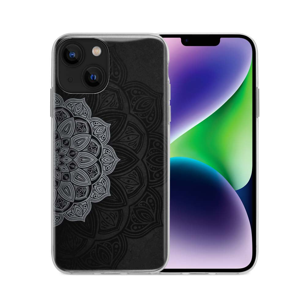 Buy Left Side Mandala Soft Silicon Mobile Back Cover Online