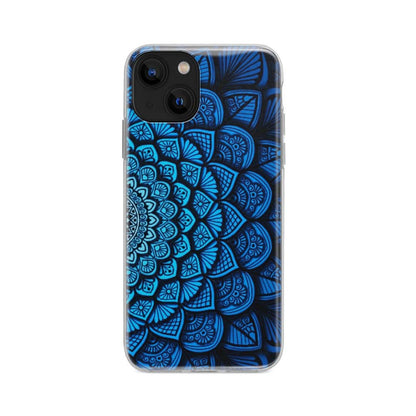 Buy Blue Mandala Soft Silicon Mobile Back Cover Online