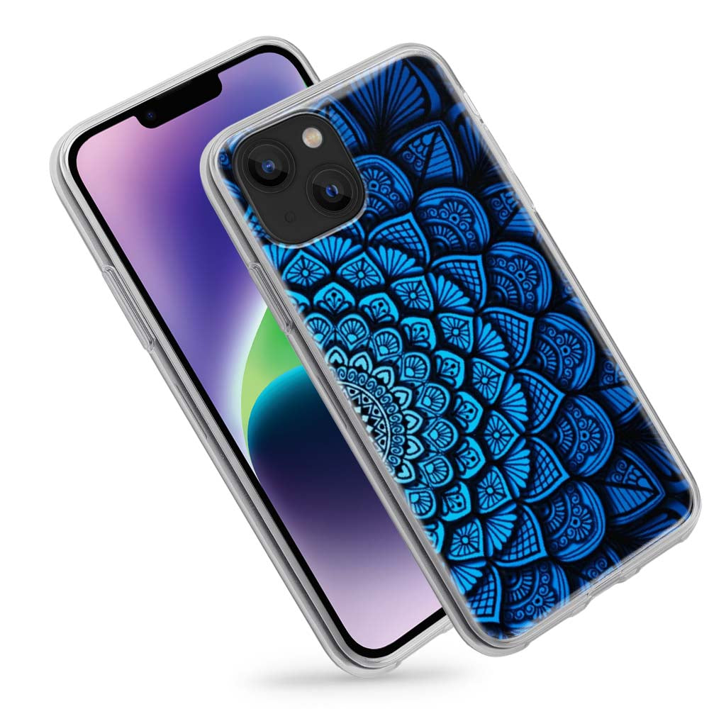 Buy Blue Mandala Soft Silicon Mobile Back Cover Online