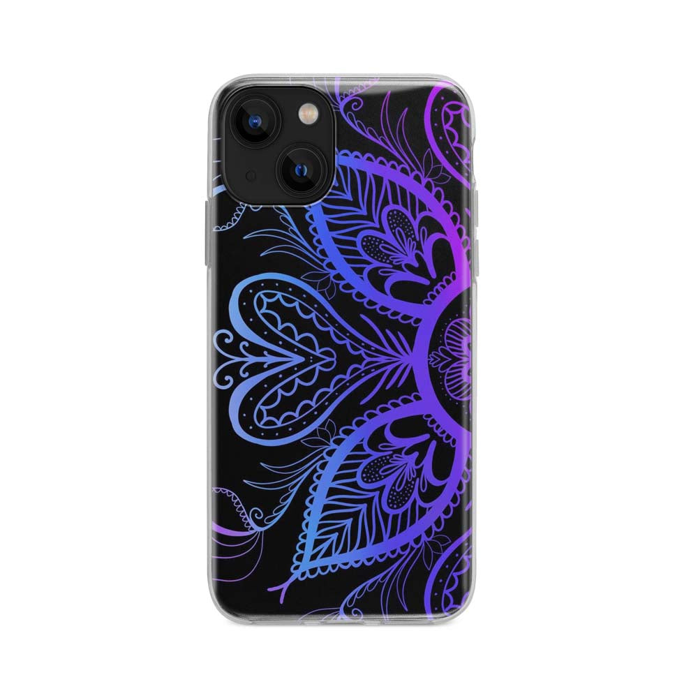 Buy Flower Mandala Colour Soft Silicon Mobile Back Cover Online