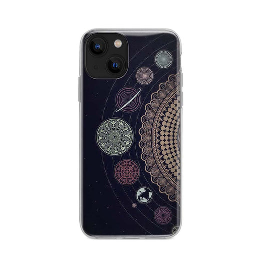 Buy Space Mandala Soft Silicon Mobile Back Cover Online