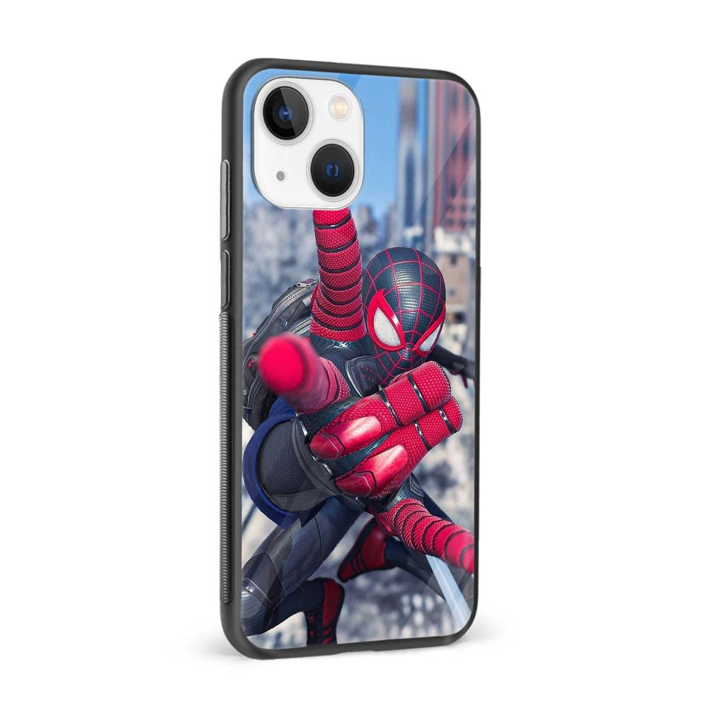 Buy Miles Morales Glass Back Phone Case/Cover Online