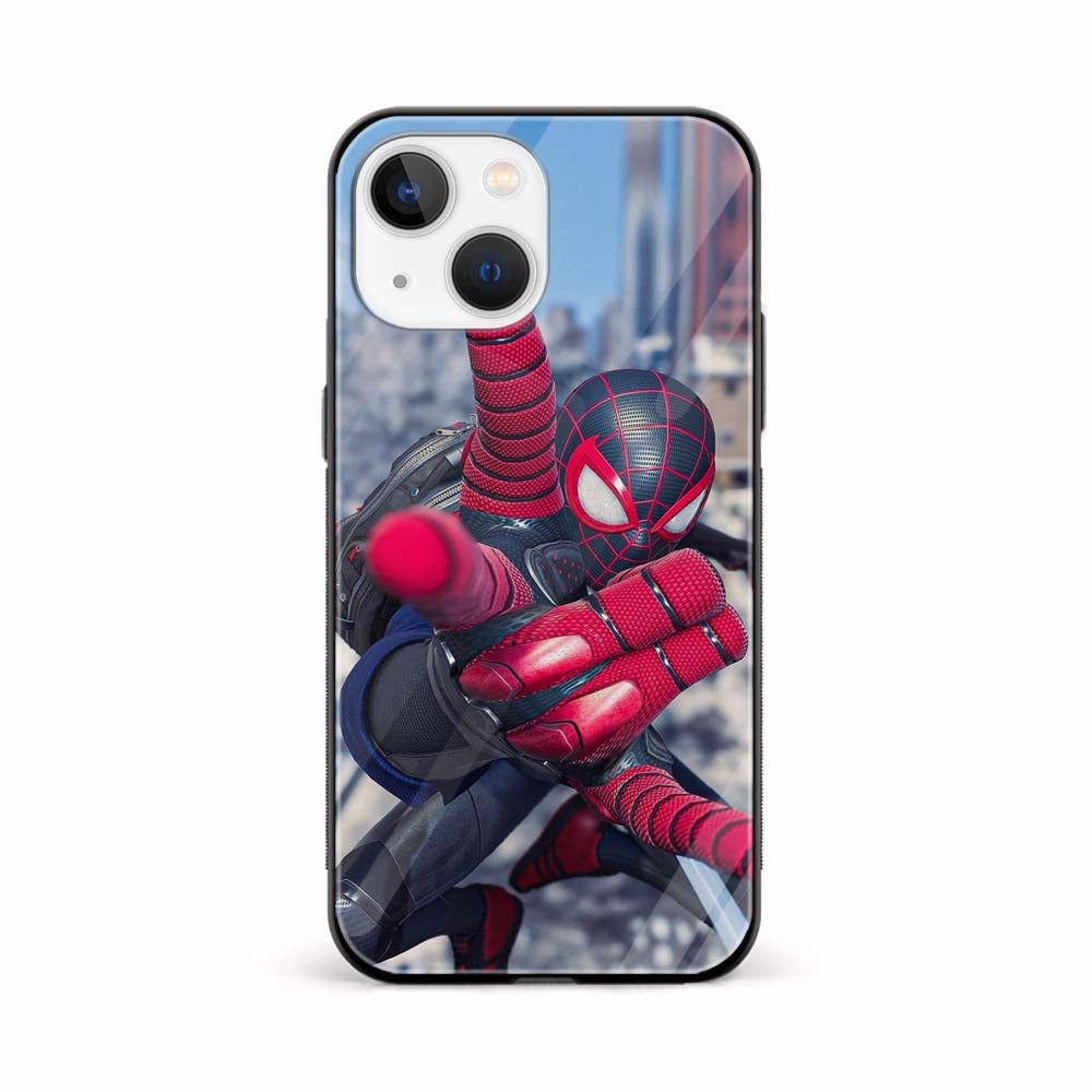 Buy Miles Morales Glass Back Phone Case/Cover Online