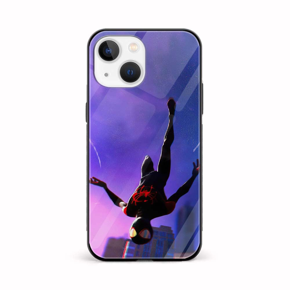 Buy Miles Morales Dive Glass Back Phone Case/Cover Online