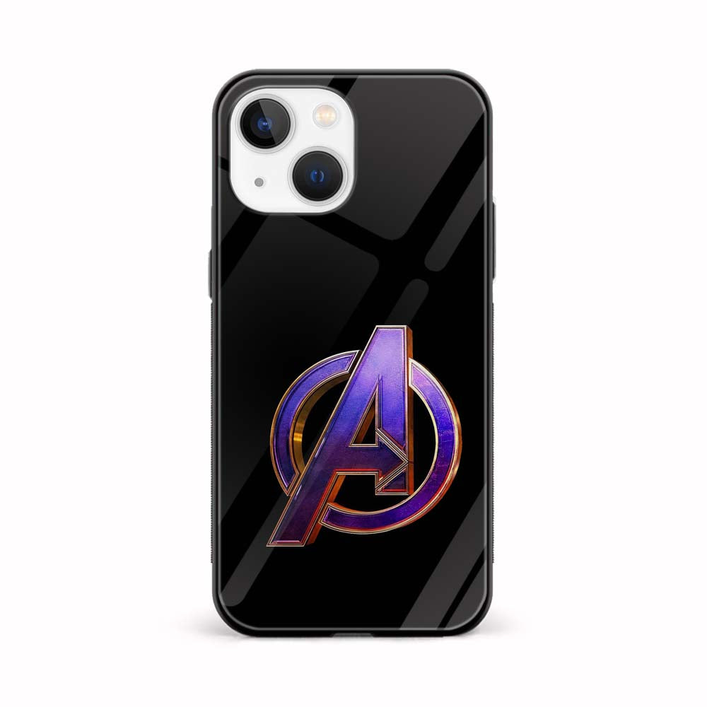 Buy Avengers In Black Glass Back Phone Case/Cover Online