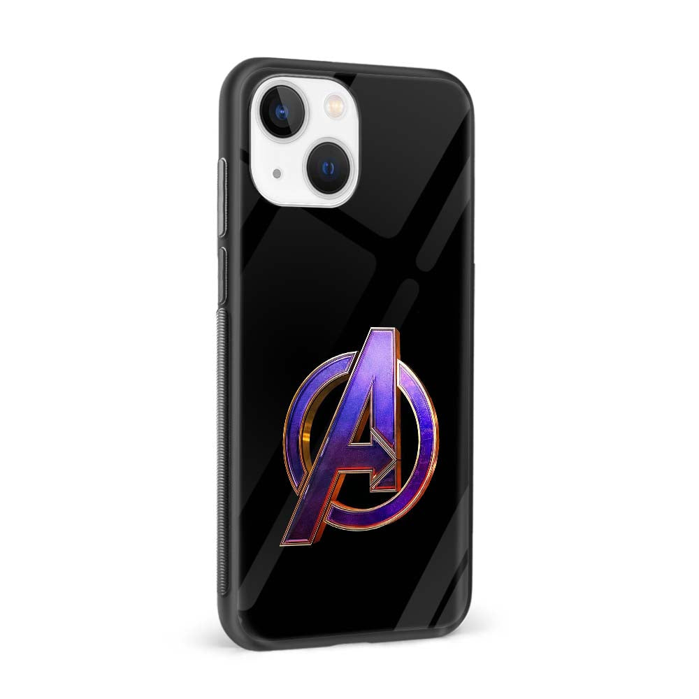 Buy Avengers In Black Glass Back Phone Case/Cover Online