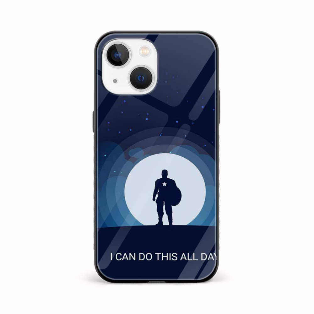 Buy Captain America Glass Back Phone Case/Cover Online