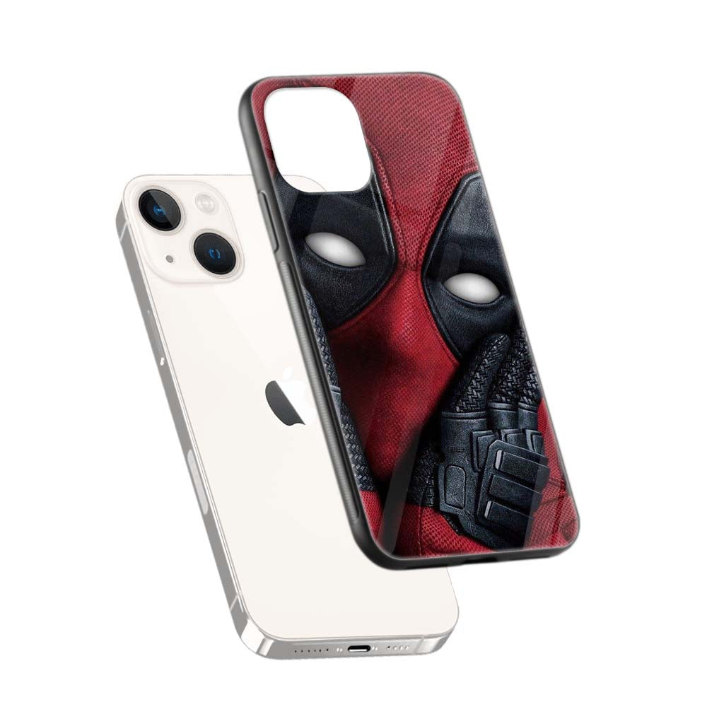 Buy Deadpool Glass Back Phone Case/Cover Online