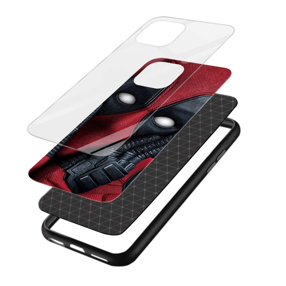 Buy Deadpool Glass Back Phone Case/Cover Online