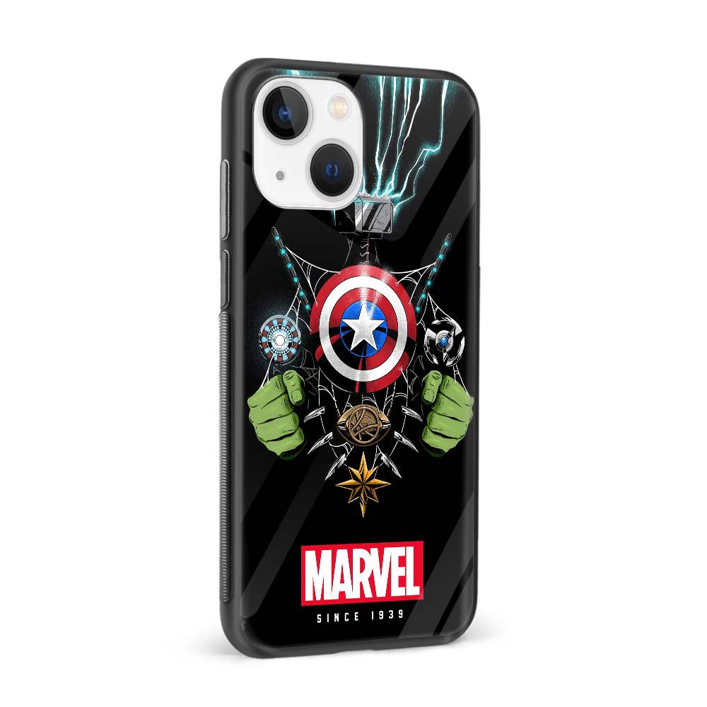 Buy Thunder Shield Glass Back Phone Case/Cover Online