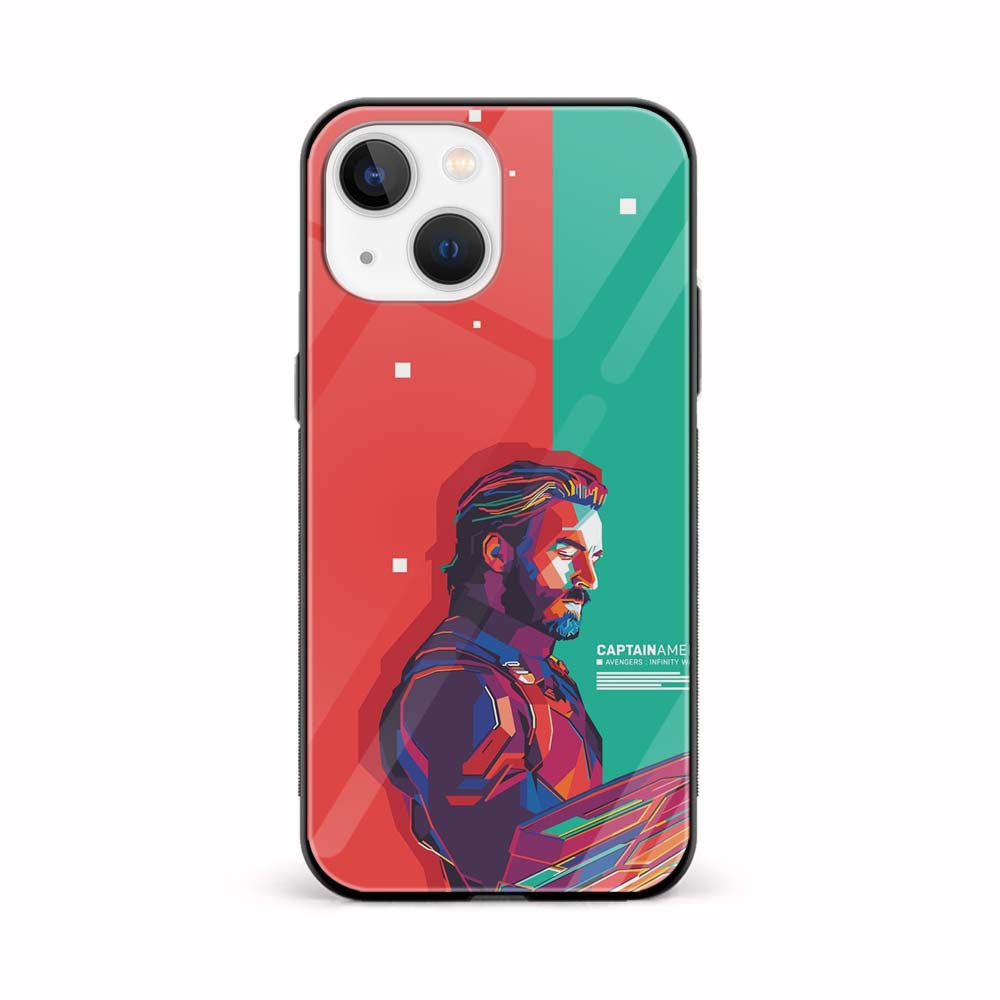 Buy Steve Rogers Glass Back Phone Case/Cover Online