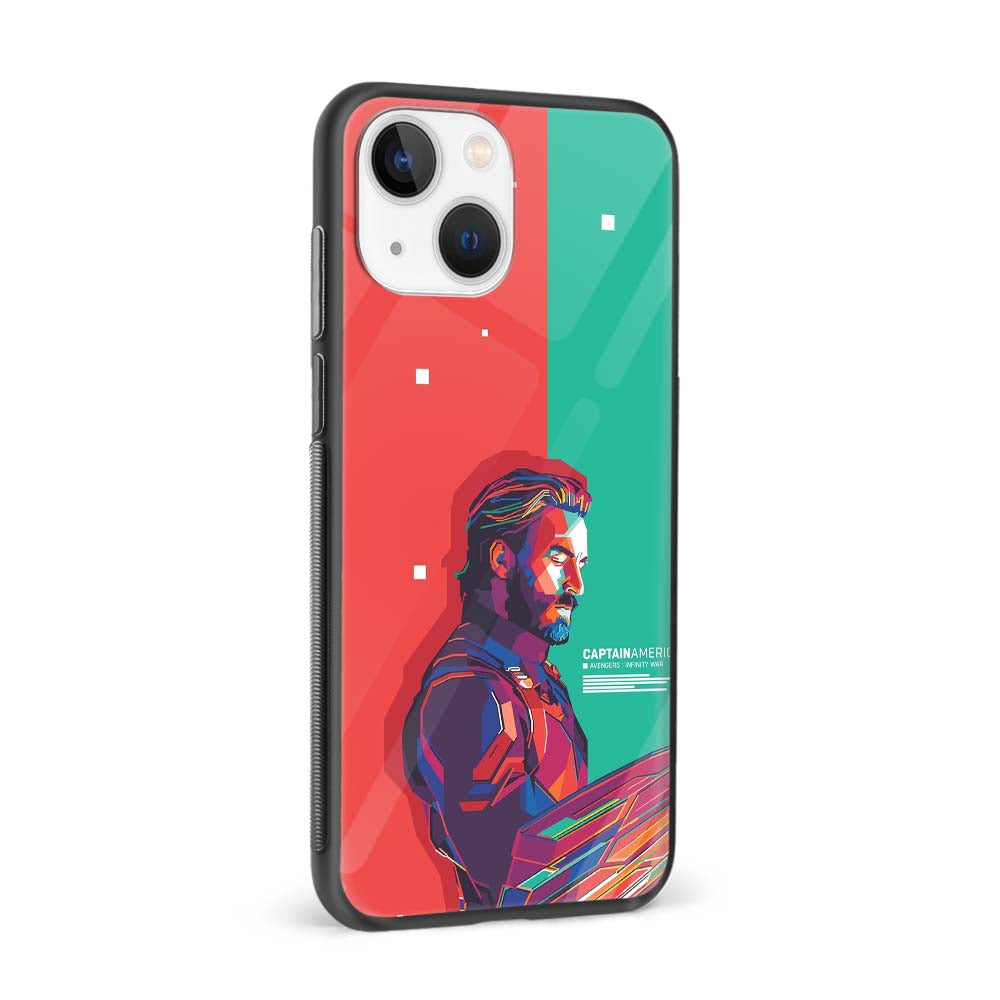 Buy Steve Rogers Glass Back Phone Case/Cover Online