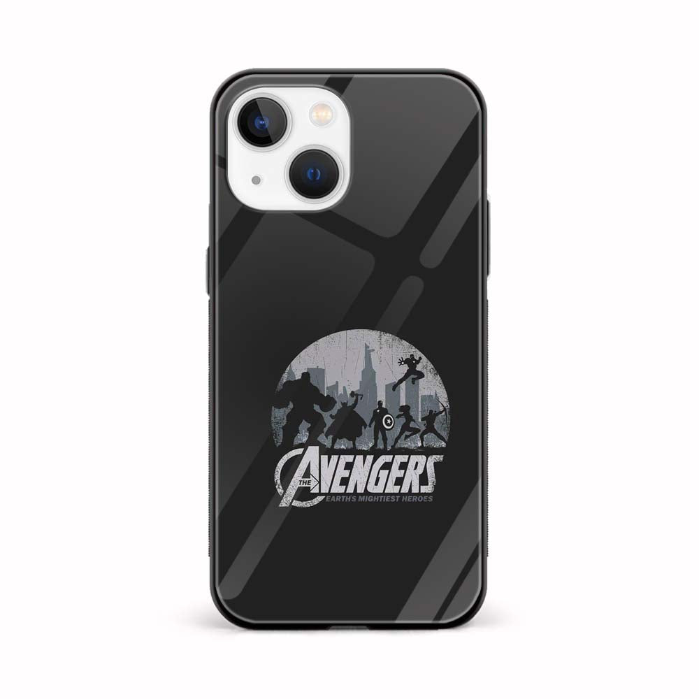 Buy Avenger White Glass Back Phone Case/Cover Online