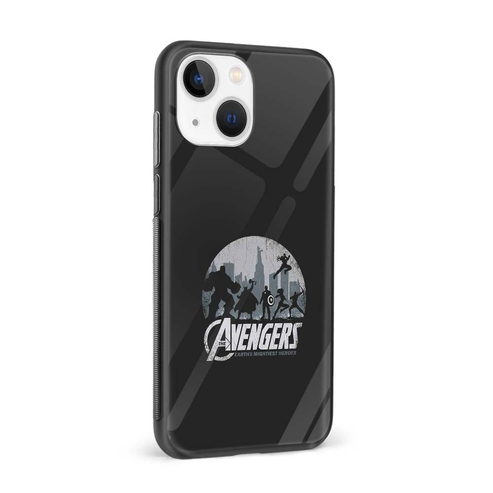 Buy Avenger White Glass Back Phone Case/Cover Online