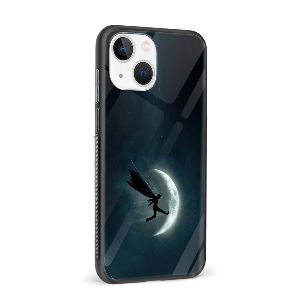 Buy Moon Knight Jump Glass Back Phone Case/Cover Online