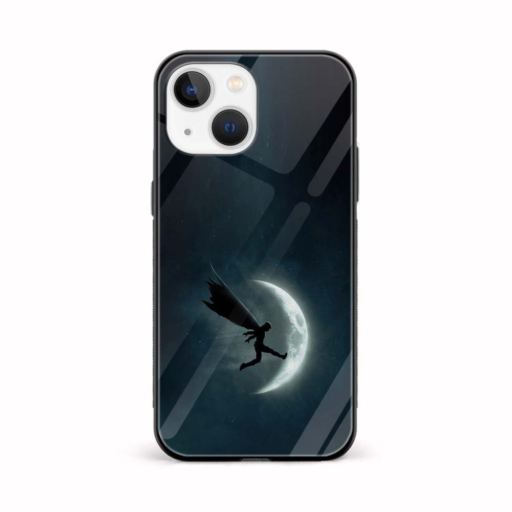 Buy Moon Knight Jump Glass Back Phone Case/Cover Online