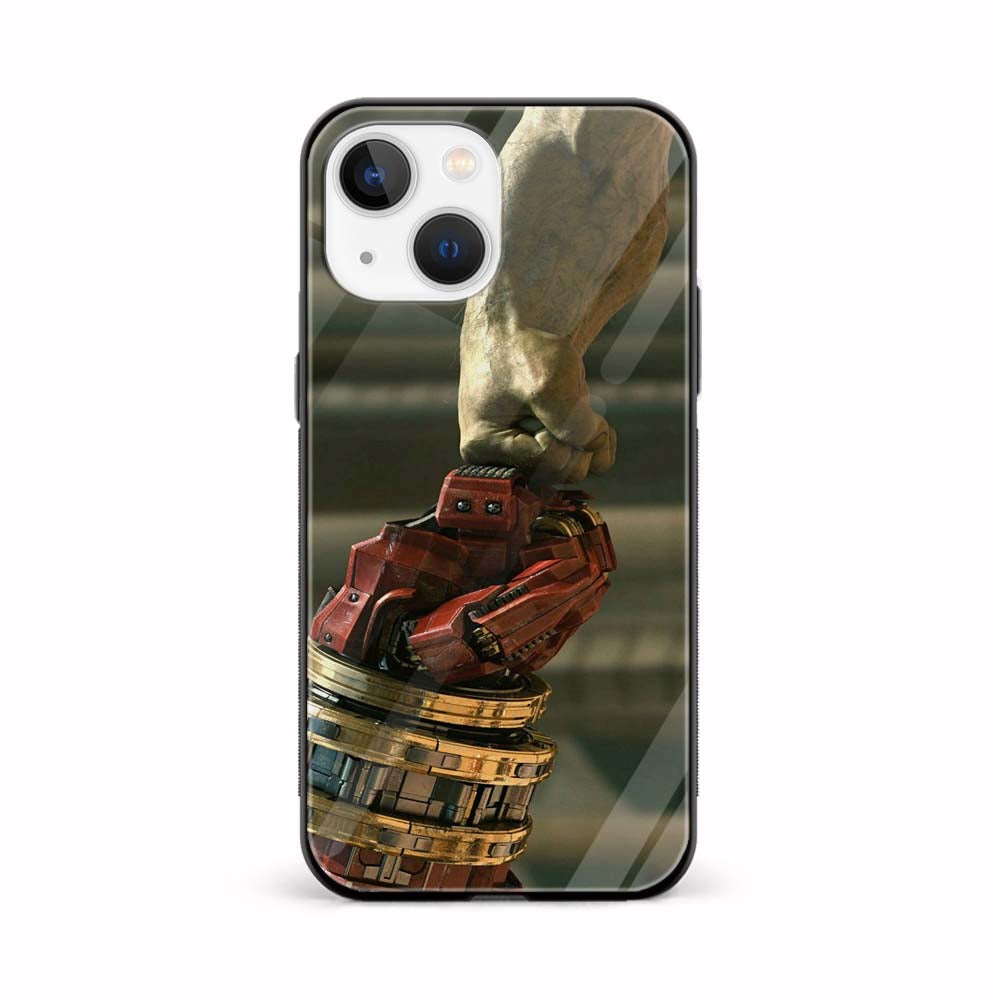 Buy Hulk And Iron Man Glass Back Phone Case/Cover Online