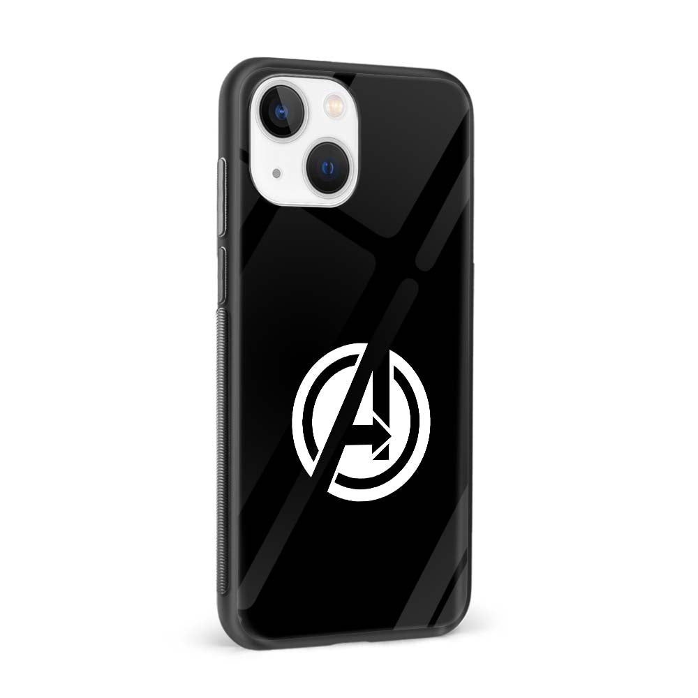 Buy White Avenger Glass Back Phone Case/Cover Online