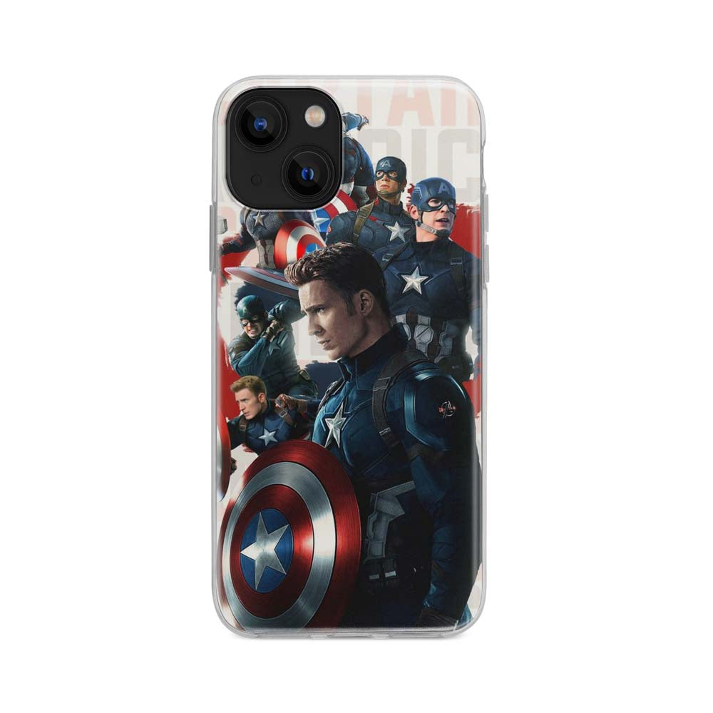 Buy Group Of Captain America Soft Silicon Mobile Back Cover Online