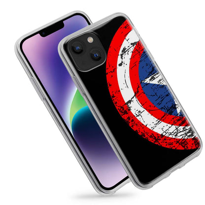 Buy Captain Shield Soft Silicon Mobile Back Cover Online