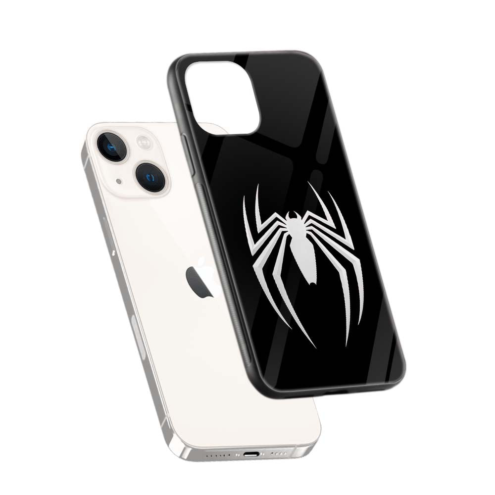 Buy Black Spider Glass Back Phone Case/Cover Online