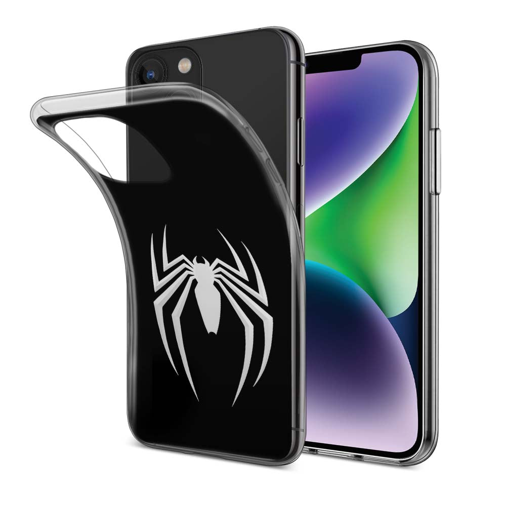 Buy Black Spider Soft Silicon Mobile Back Cover Online