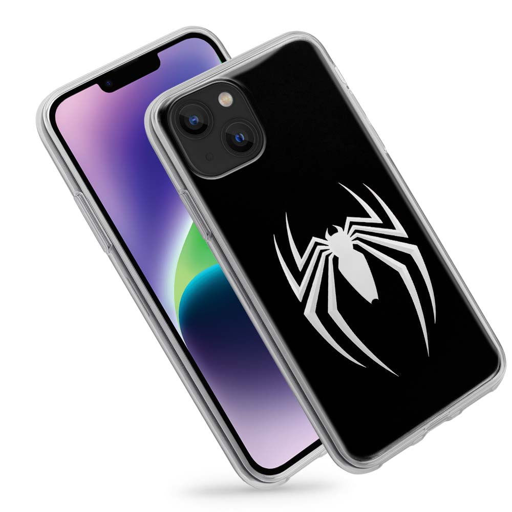 Buy Black Spider Soft Silicon Mobile Back Cover Online