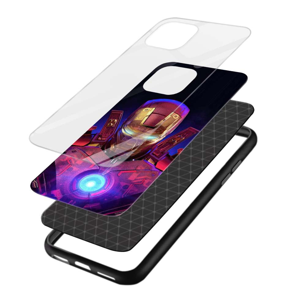 Buy Iron Man Suit Glass Back Phone Case/Cover Online