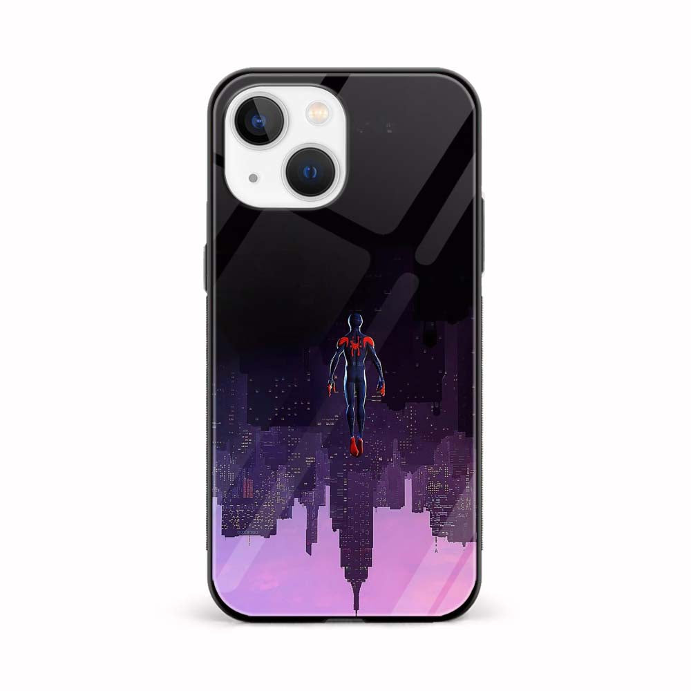 Buy Down Dive Of Spiderman Glass Back Phone Case/Cover Online