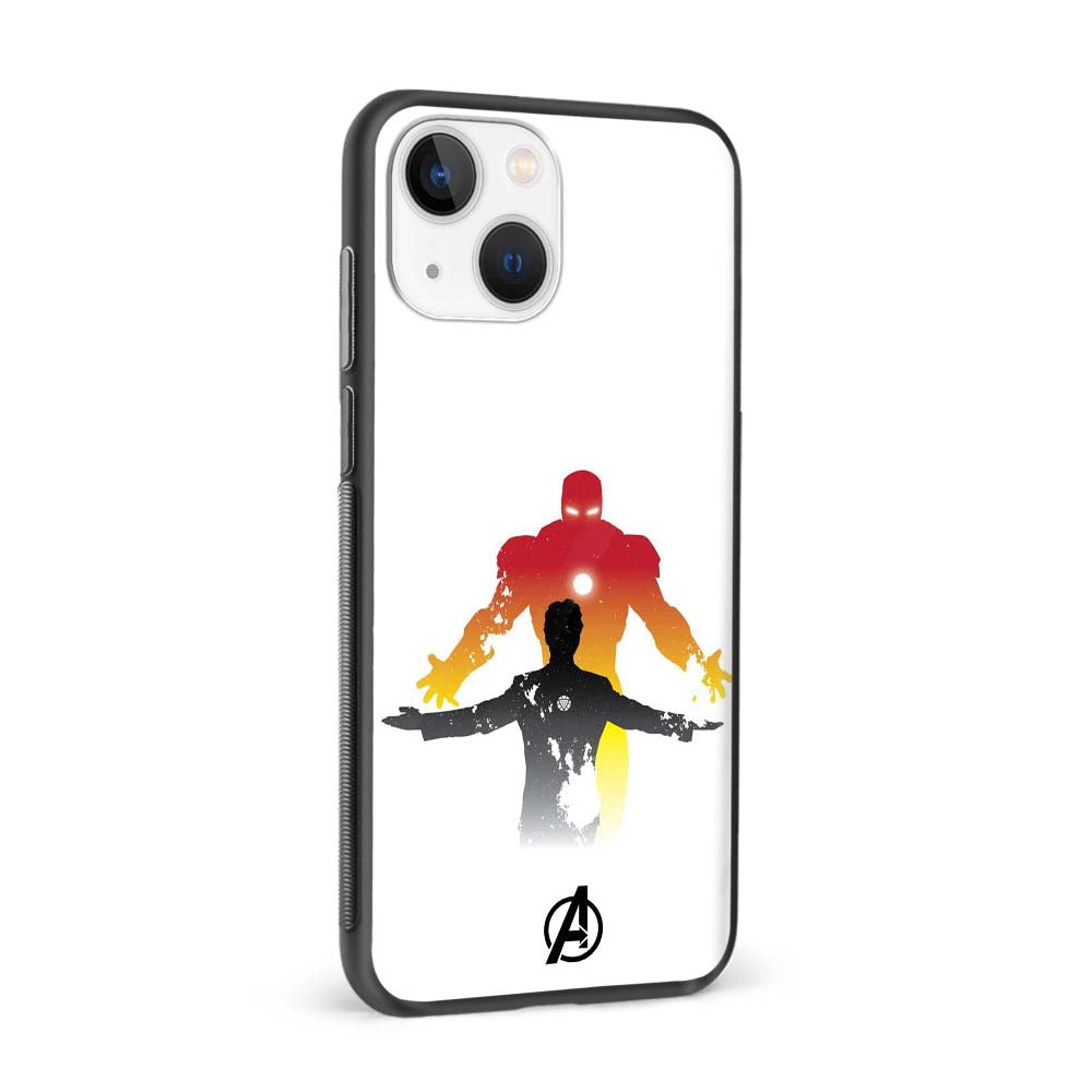 Buy Iron Man Past Glass Back Phone Case/Cover Online