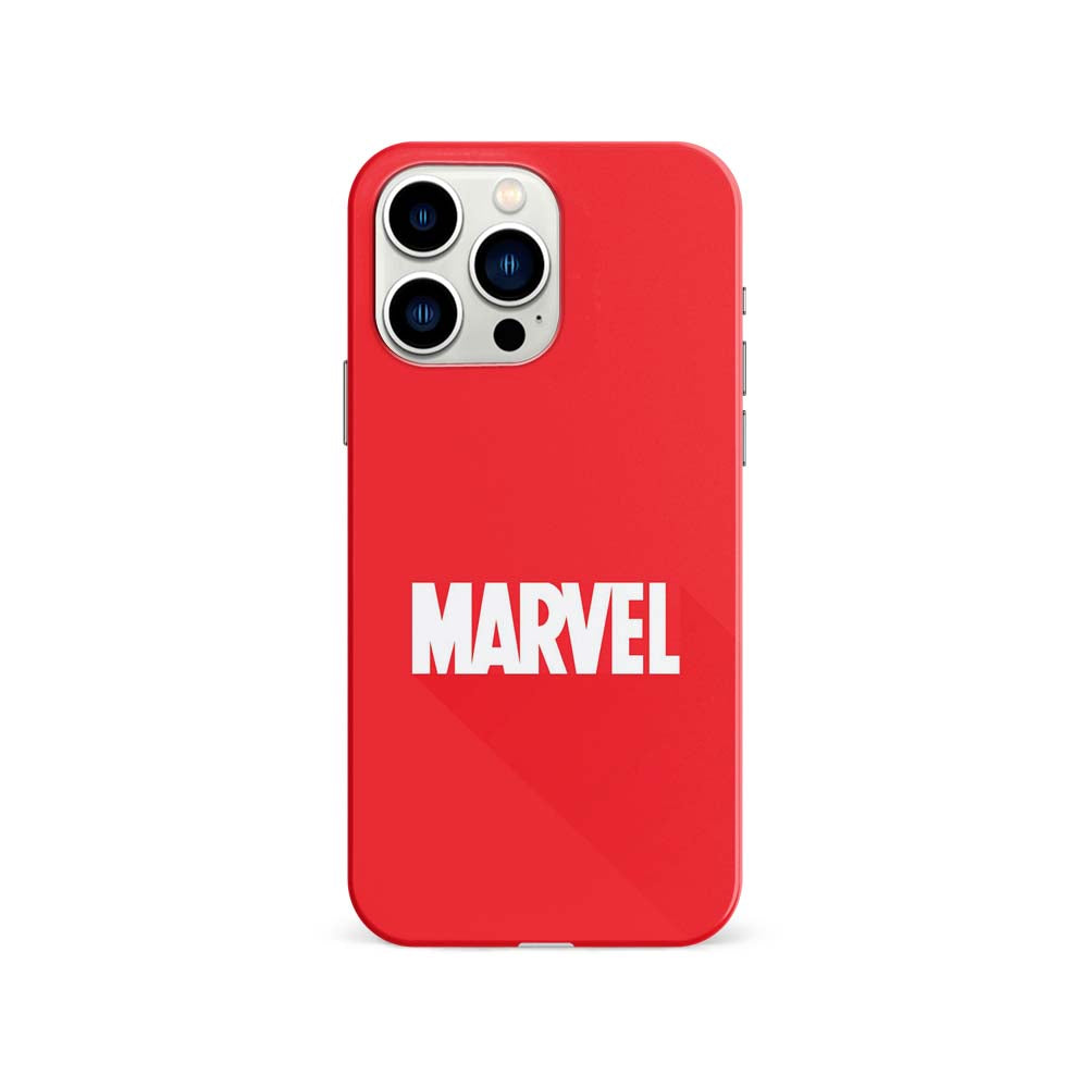 Buy Red Marvel Hard Back Mobile Phone Case Cover Online