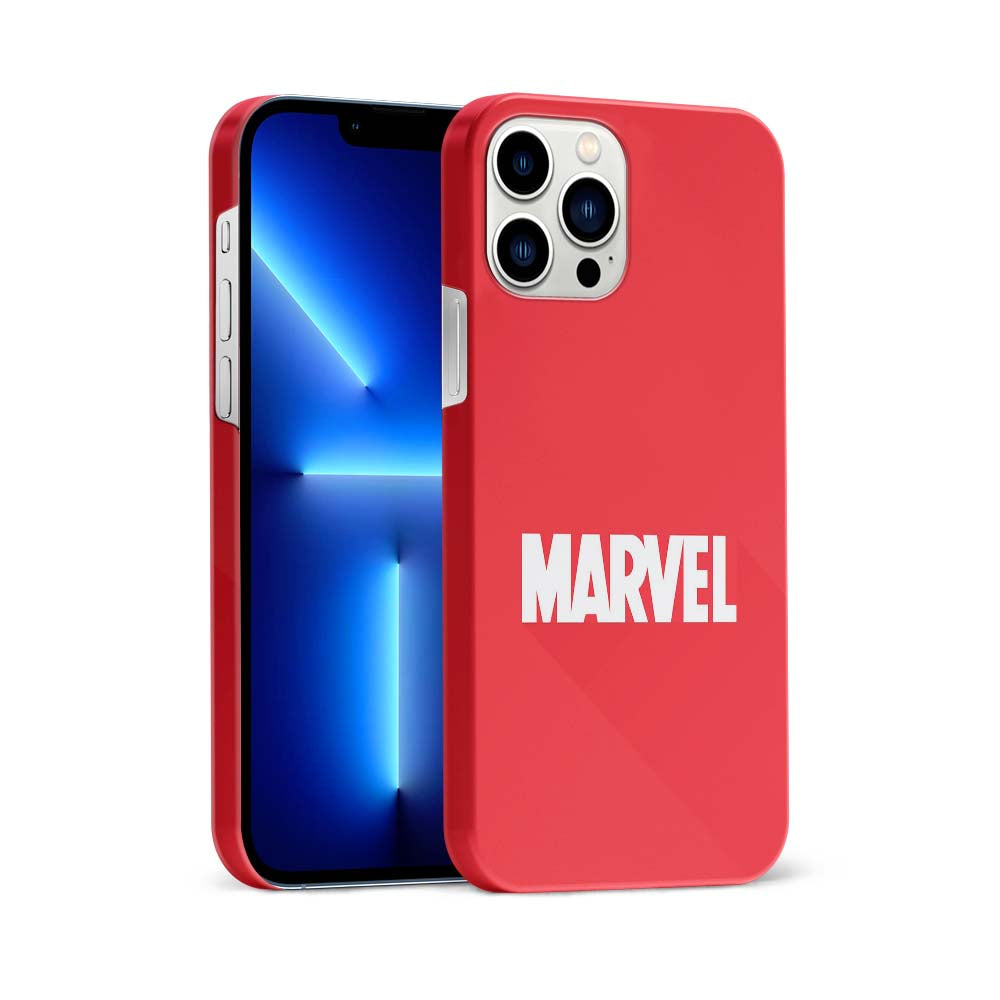 Buy Red Marvel Hard Back Mobile Phone Case Cover Online