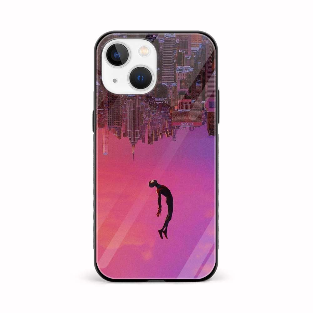 Buy Dive Of Spiderman Glass Back Phone Case/Cover Online