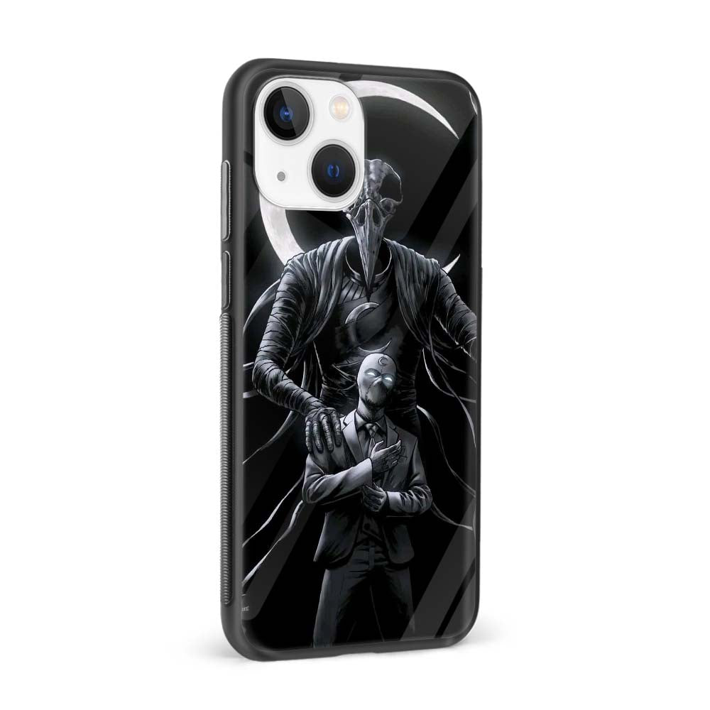 Buy Moon Knight With Moon Beast Glass Back Phone Case/Cover Online