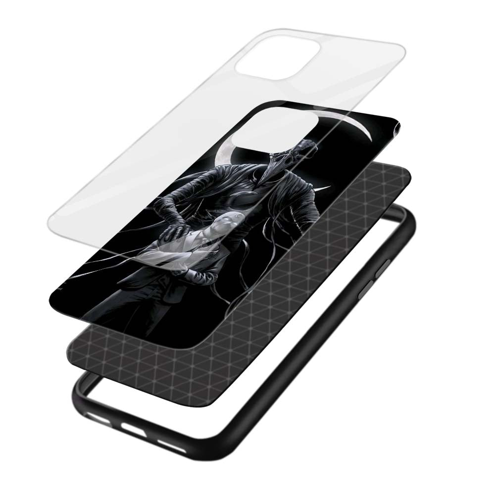 Buy Moon Knight With Moon Beast Glass Back Phone Case/Cover Online