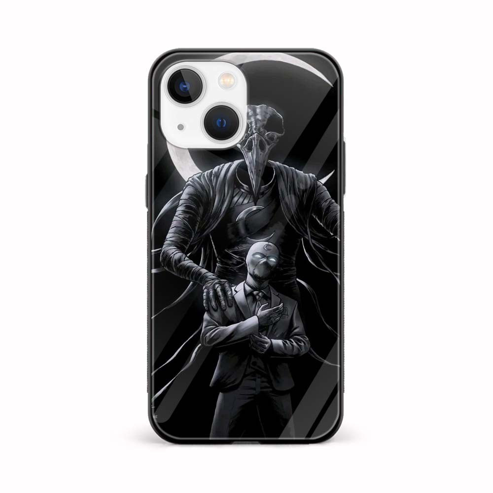 Buy Moon Knight With Moon Beast Glass Back Phone Case/Cover Online