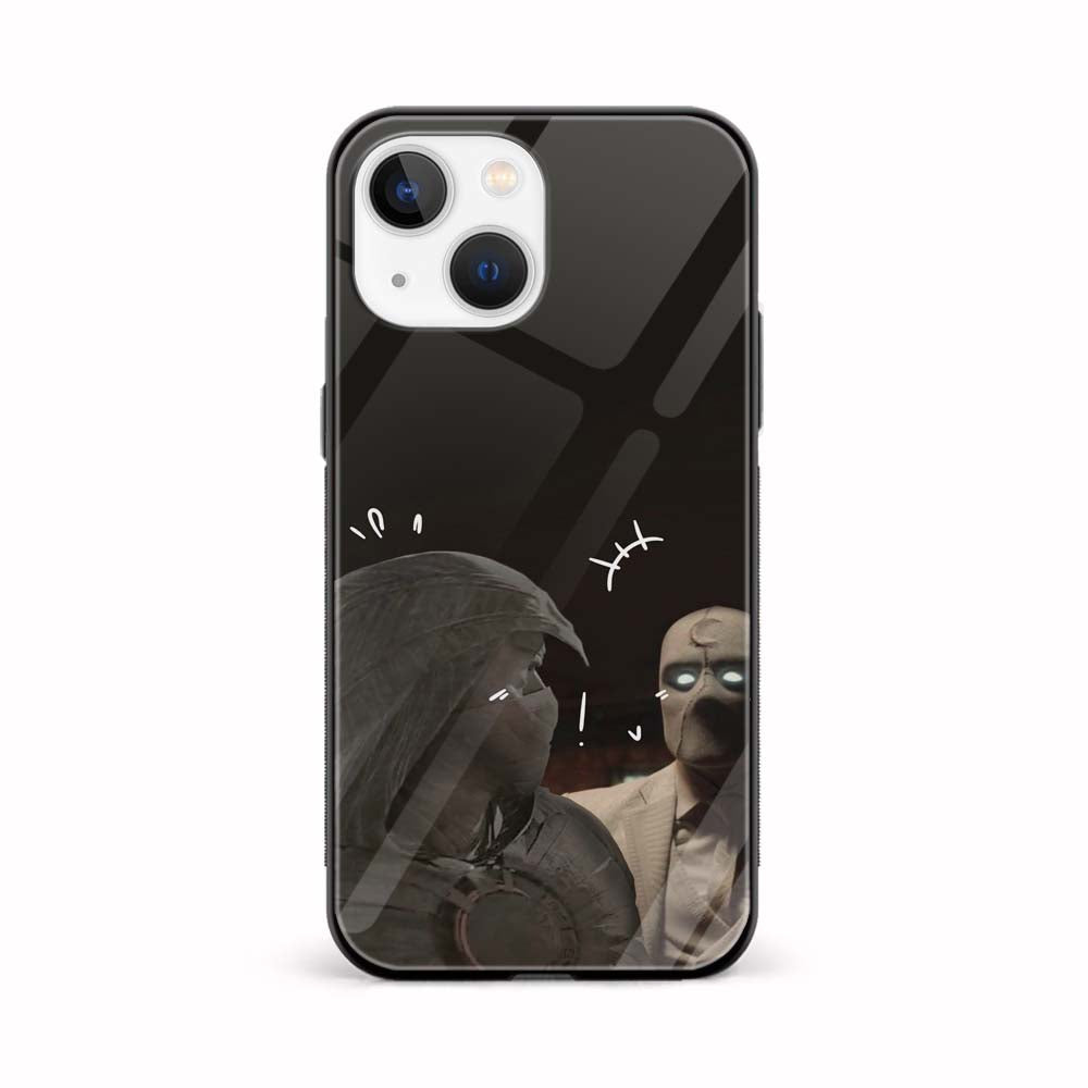 Buy Moon Knight Sweet Selfi Glass Back Phone Case/Cover Online