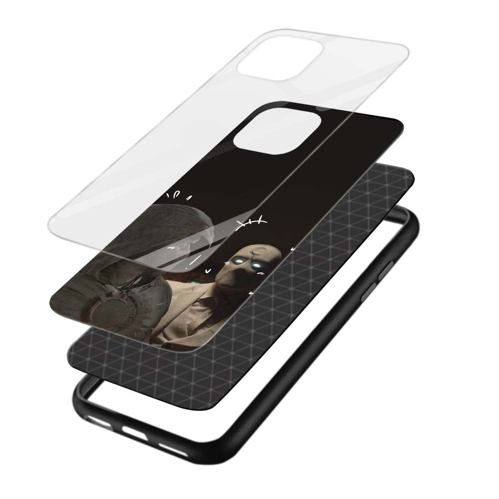 Buy Moon Knight Sweet Selfi Glass Back Phone Case/Cover Online